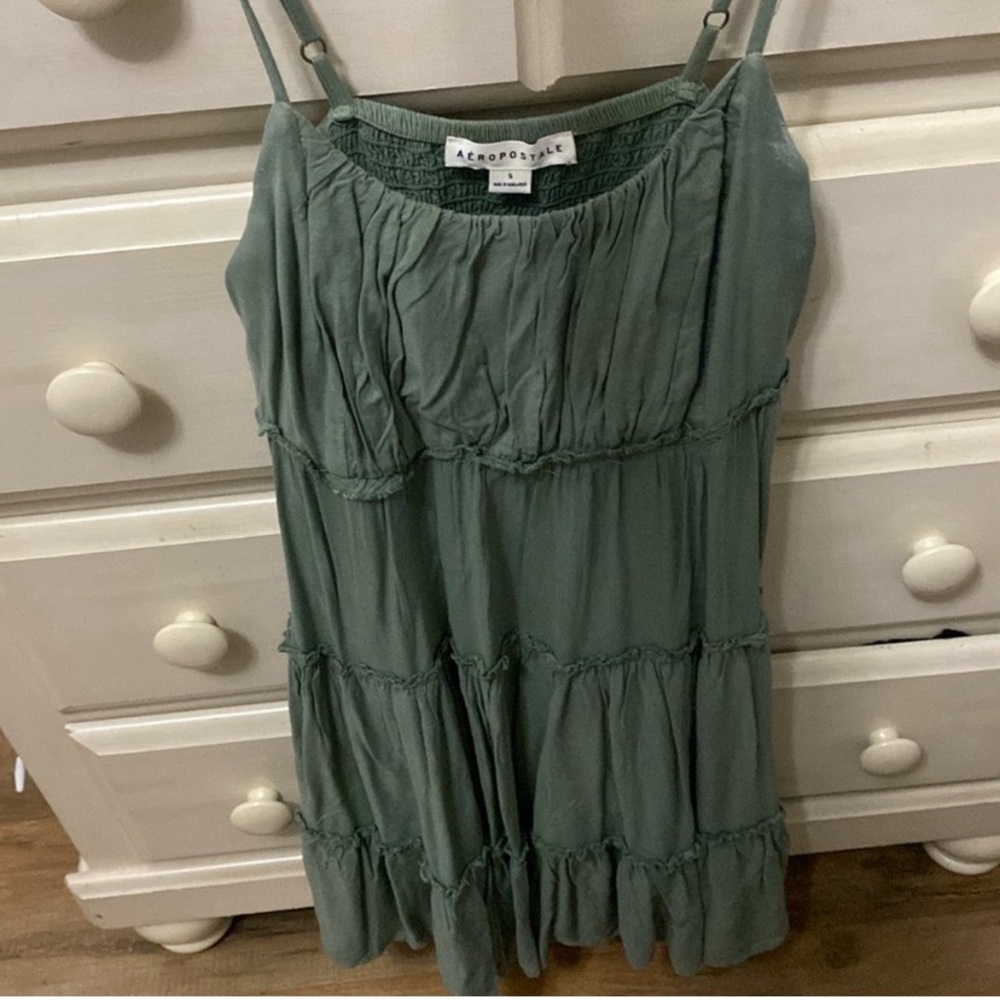 Spring/Summer Military Green Dress